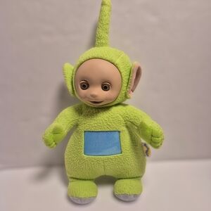 Vintage Teletubbies Plush DIPSY – 1990s – Non-Working Green Plush Toy